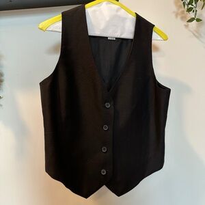 Aritzia Babaton Deniro Vest - Black